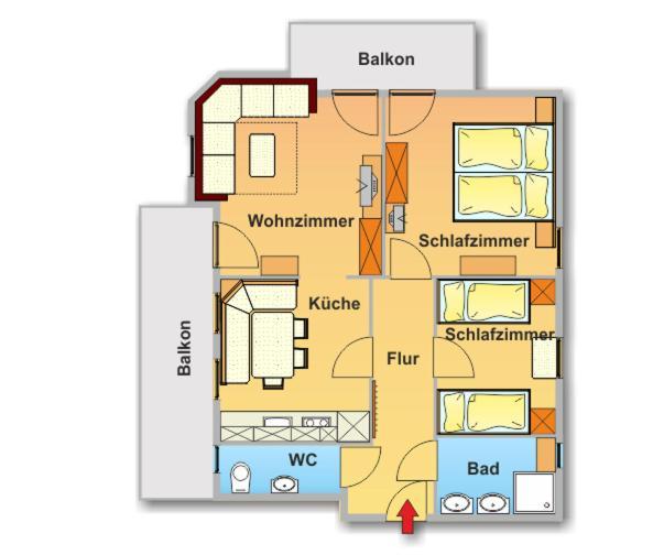 Wellness-pension Jagahuett'n 2*
